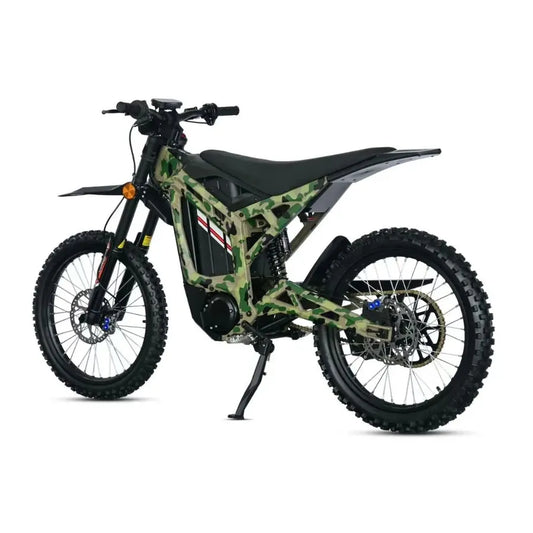 JMT-907146 60V 2000W Electric Dirt Bike with 72V 5000W and 6000W Motor Options, 40AH Battery , Top Speed 27.9 mph