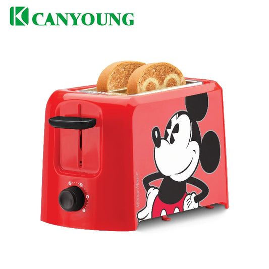 JMT-907338 2-Slice Toaster with Wide Slot and Hinged Crumb Tray