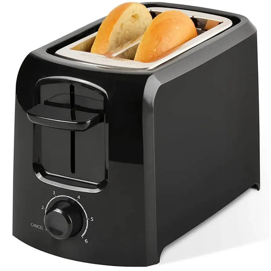 JMT-907338 2-Slice Toaster with Wide Slot and Hinged Crumb Tray