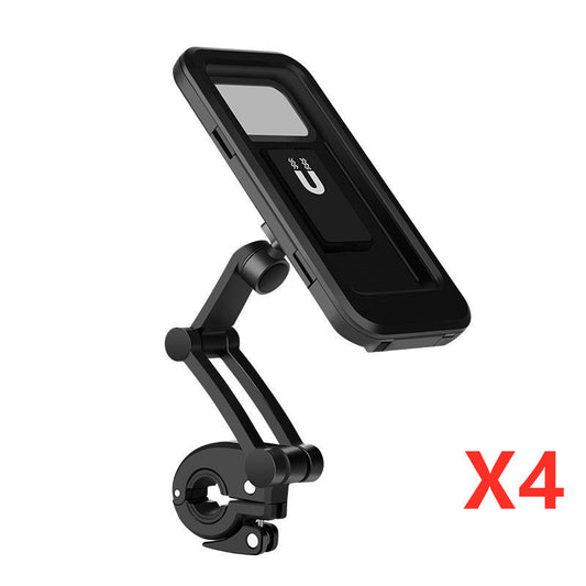 JMT-907402 Fully Enclosed Waterproof Shockproof Mobile Phone Holder for Devices Up to 7 Inches