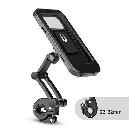 JMT-907402 Fully Enclosed Waterproof Shockproof Mobile Phone Holder for Devices Up to 7 Inches