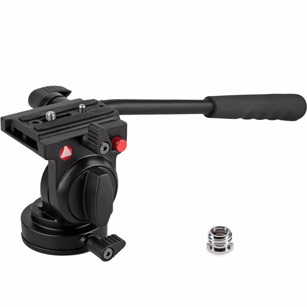 JMT-907722 Lightweight Aluminum Alloy Tripod for SLR Cameras and DV with Quick Release Plate and 360-Degree Rotation