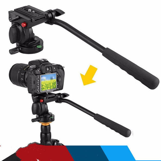 JMT-907722 Lightweight Aluminum Alloy Tripod for SLR Cameras and DV with Quick Release Plate and 360-Degree Rotation