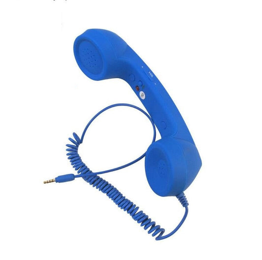 JMT-907722 Retro Portable Anti-Radiation Handset with Microphone - Reduces Mobile Phone Radiation by 96%