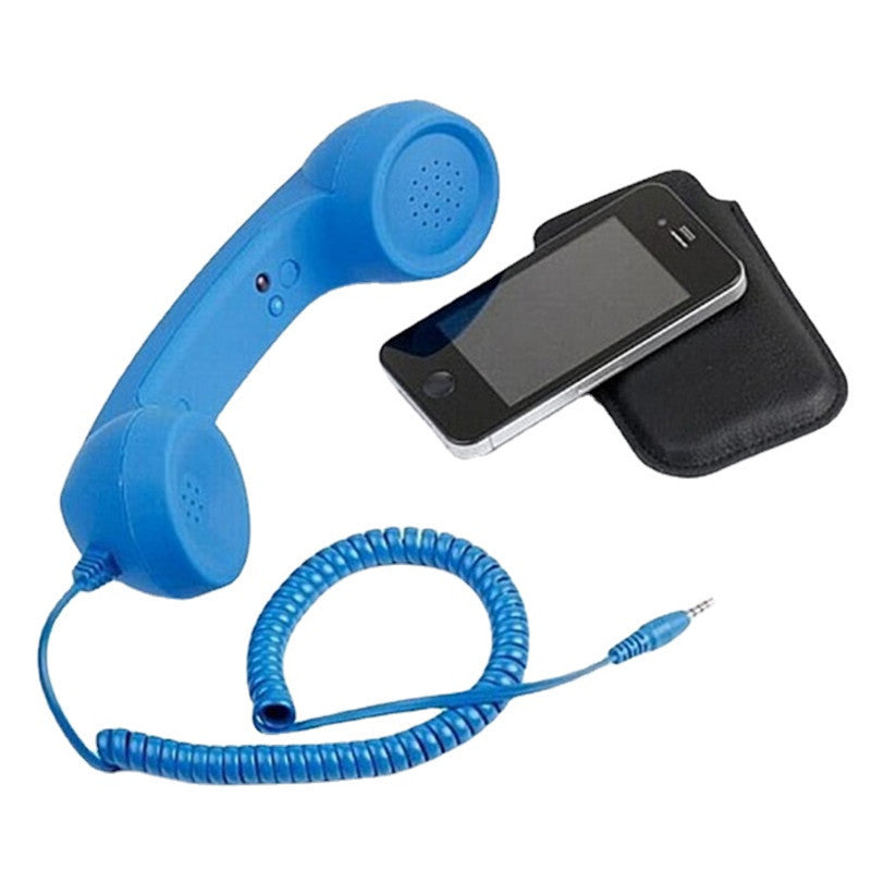 JMT-907722 Retro Portable Anti-Radiation Handset with Microphone - Reduces Mobile Phone Radiation by 96%