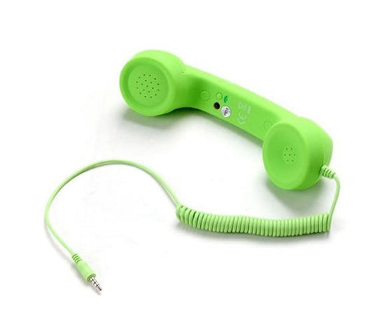 JMT-907722 Retro Portable Anti-Radiation Handset with Microphone - Reduces Mobile Phone Radiation by 96%