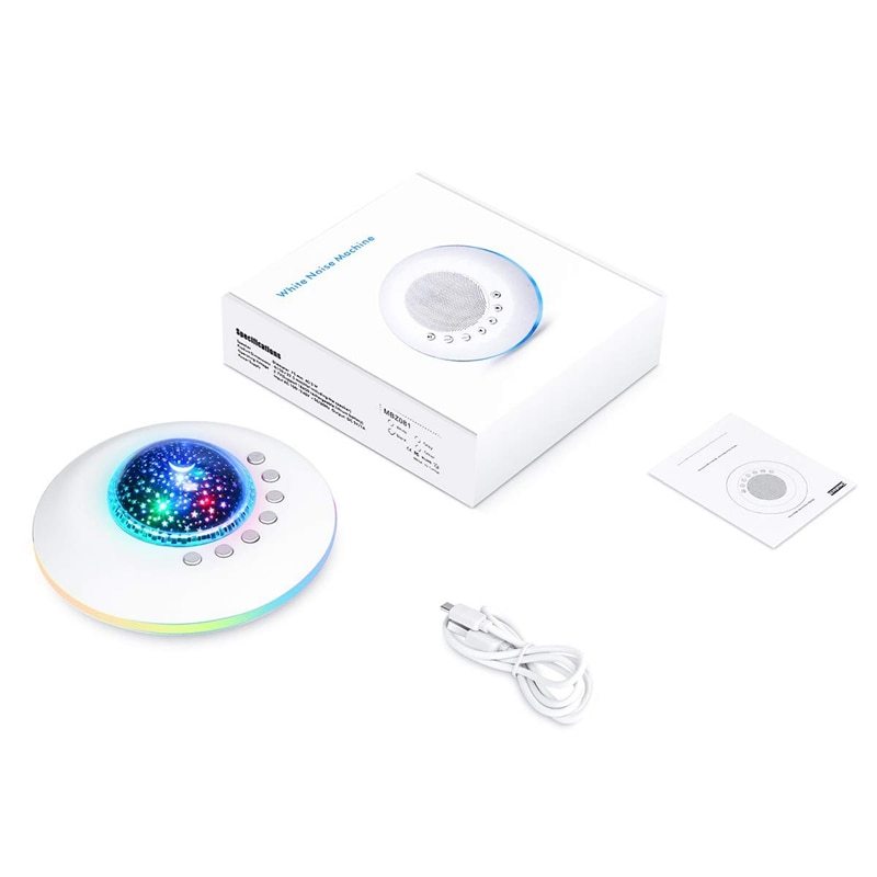 JMT-907722 Soothing Baby Night Light with Built-in Sounds and Timer Function