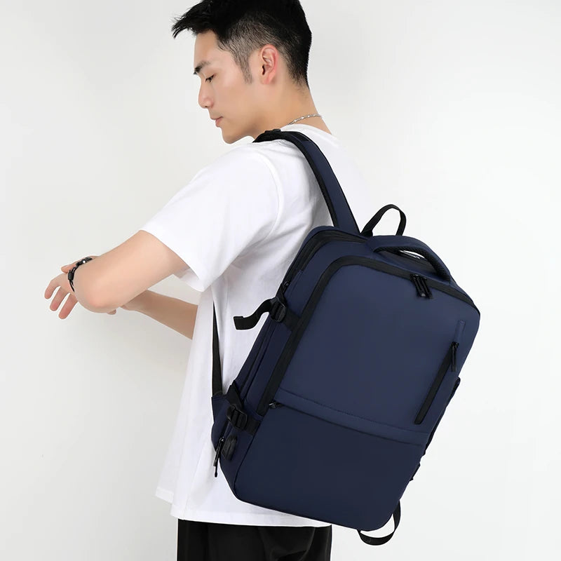JMT-907722 Waterproof Business Laptop Backpack with Large Capacity and Lightweight Design for Office Use