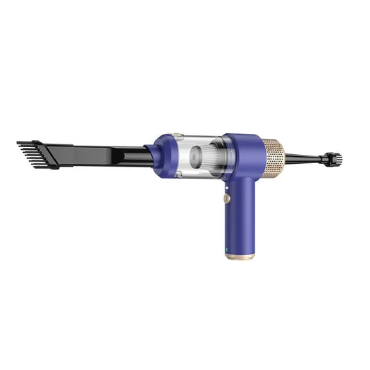 JMT-907850 3-in-1 Wireless Handheld Vacuum and Air Duster for Effective Car and Desktop Cleaning, 18-Minute Runtime, ABS Material