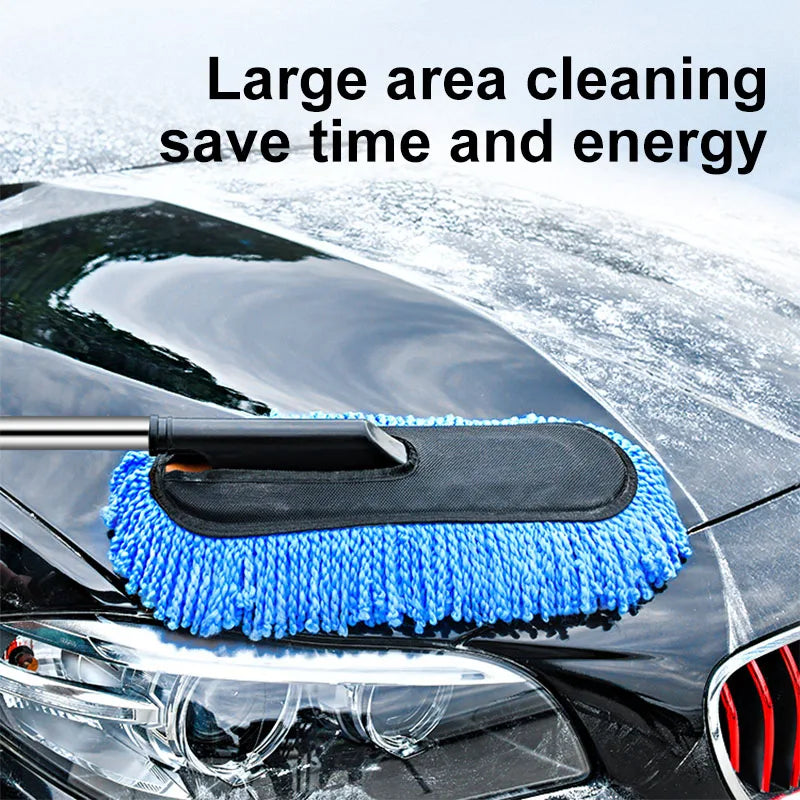JMT-908170 Microfiber Car Wash Mop with Long Handle for Efficient Vehicle Cleaning