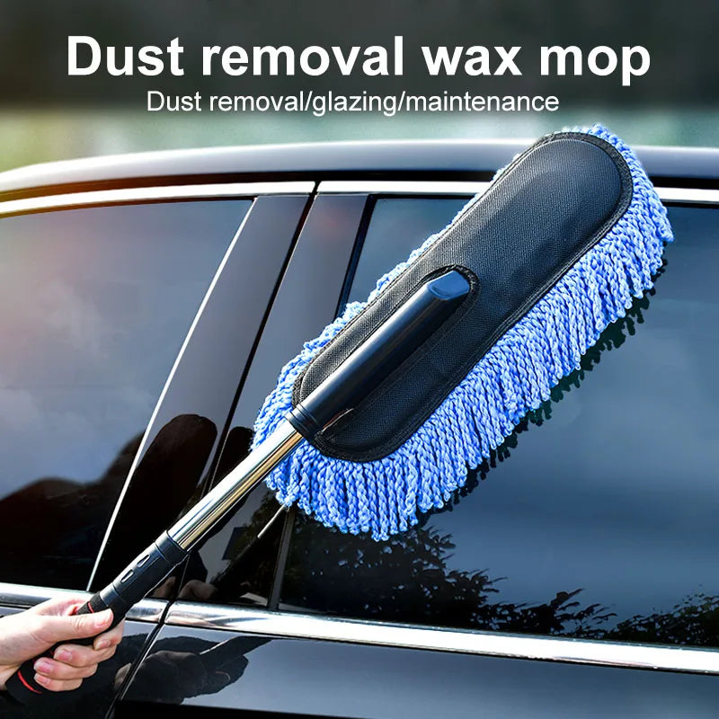 JMT-908170 Microfiber Car Wash Mop with Long Handle for Efficient Vehicle Cleaning