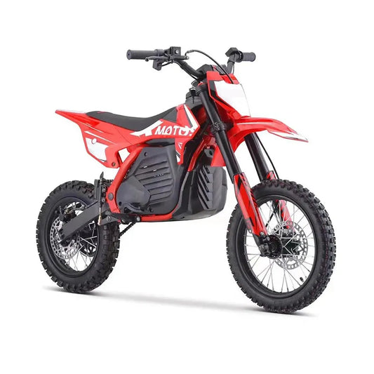 JMT-908298 1200W 48V Electric Dirt Bike for Fast Racing and Off-Road Adventures , Top Speed 27.9 mph