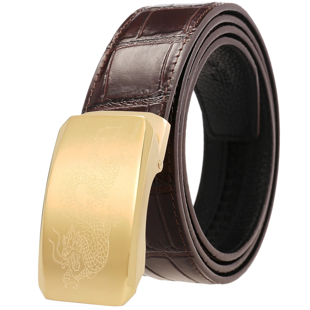 JMT-908298 Luxury Men's Stainless Steel Belt - Model LY36-61494-8