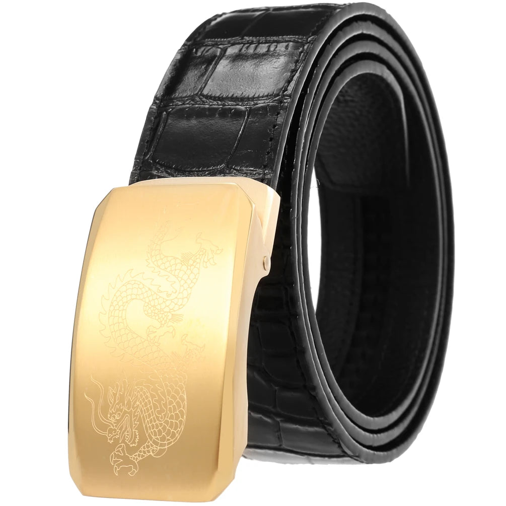 JMT-908298 Luxury Men's Stainless Steel Belt - Model LY36-61494-8
