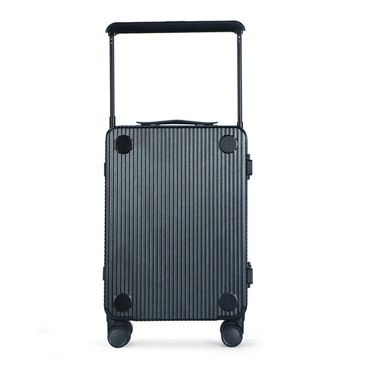 JMT-908426 Personalised Aluminium Trolley Travel Suitcase with Wide Frame