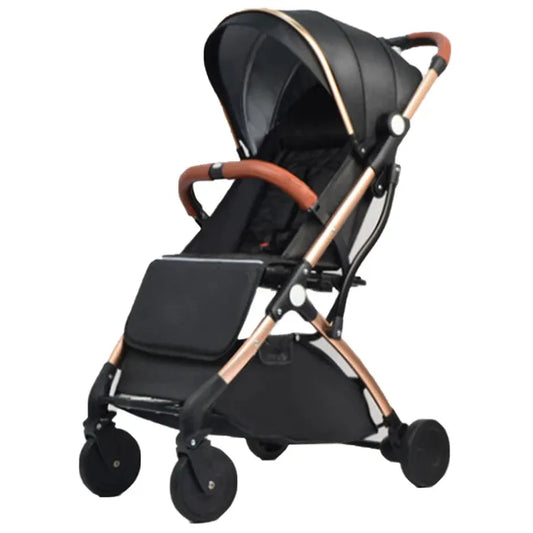 JMT-908554 Luxury Foldable Baby Stroller Compact Lightweight Aluminium Pushchair for Travel
