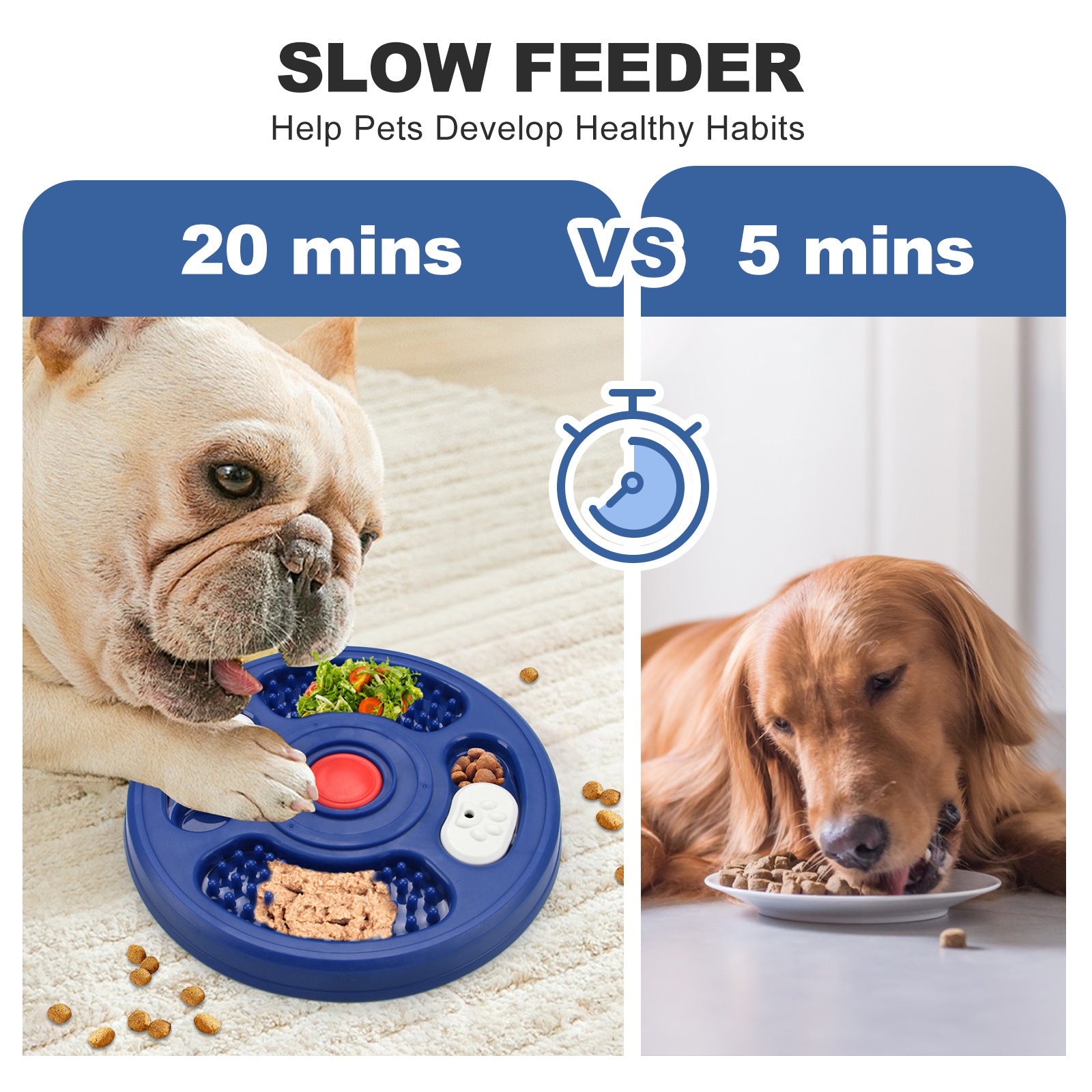 JMT-908682 Suction Dog Licking Plate for Training and Stimulation - 23.5cm x 23.5cm x 4.5cm