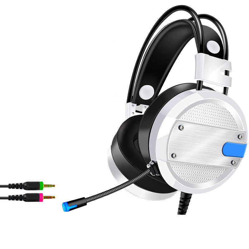 JMT-908682 Wired Over-Ear Headset with Subwoofer and Microphone for Gaming and Multimedia