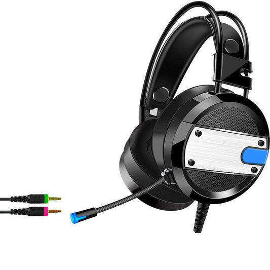 JMT-908682 Wired Over-Ear Headset with Subwoofer and Microphone for Gaming and Multimedia