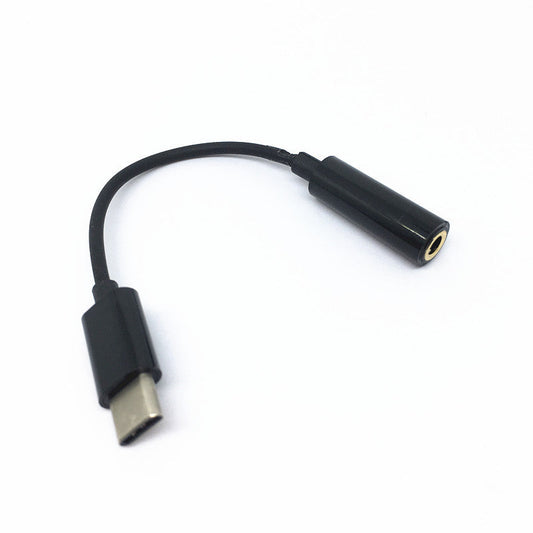 JMT-908874 TYPE-C to 3.5mm Audio Adapter Cable, 10cm Length, High-Purity Oxygen-Free Copper