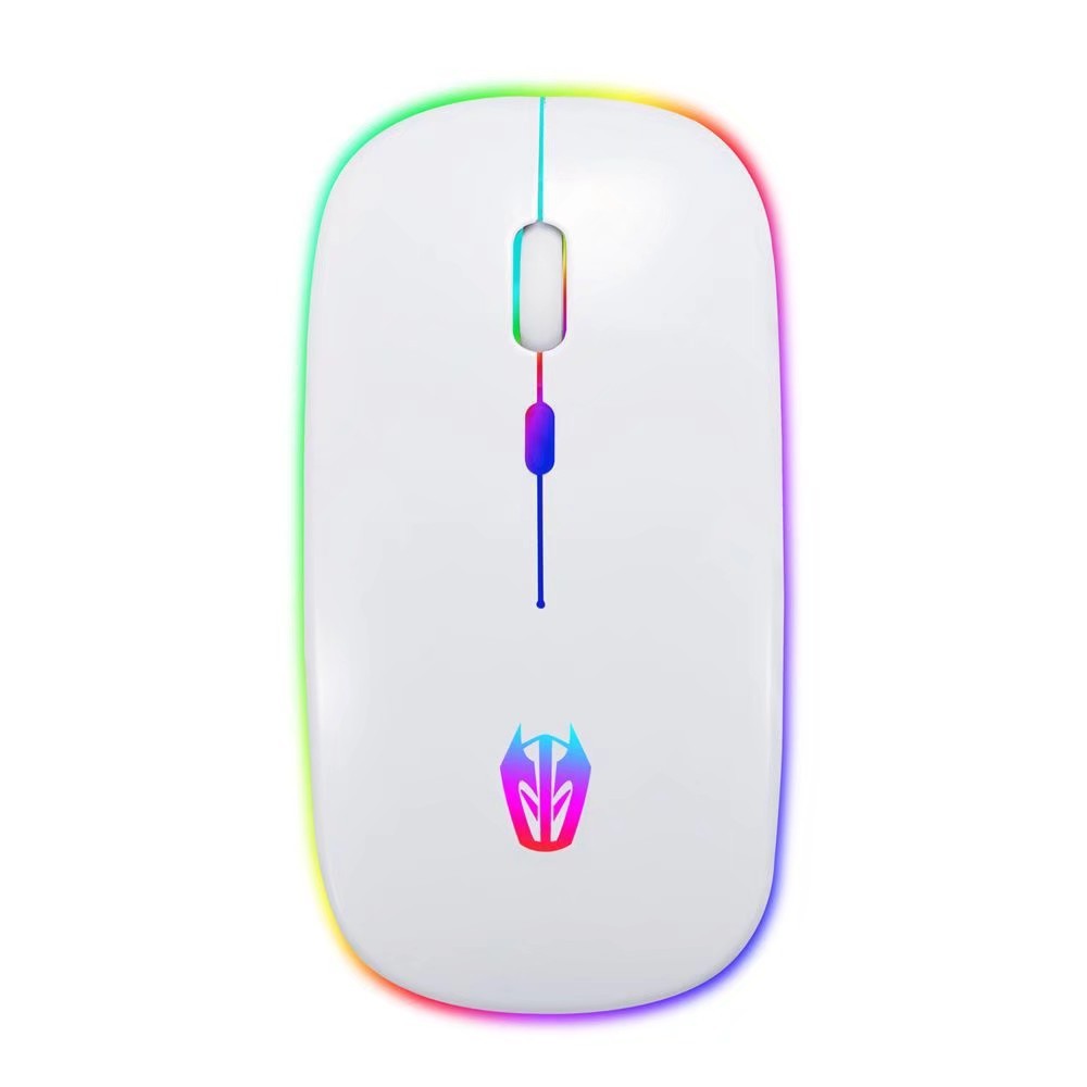 JMT-909322 Ultra-Thin Ergonomic Wireless Mouse with Rechargeable Luminous Features and Adjustable DPI