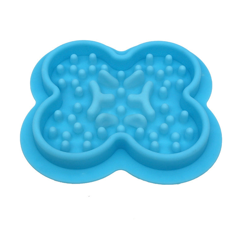 JMT-909514 Silicone Nonslip Pet Licking Mat for Dogs and Cats - Slow Feed Dispensing Placemat