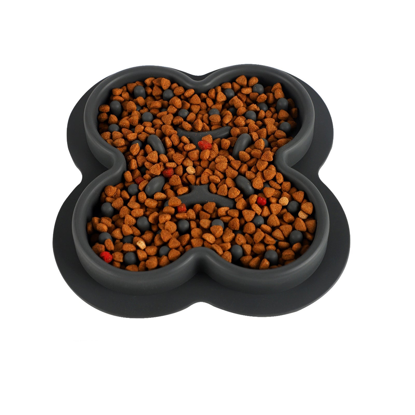 JMT-909514 Silicone Nonslip Pet Licking Mat for Dogs and Cats - Slow Feed Dispensing Placemat