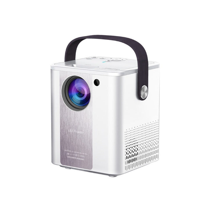 JMT-909706 Portable Mini HD Projector with Same Screen Functionality - Black & White Editions Available