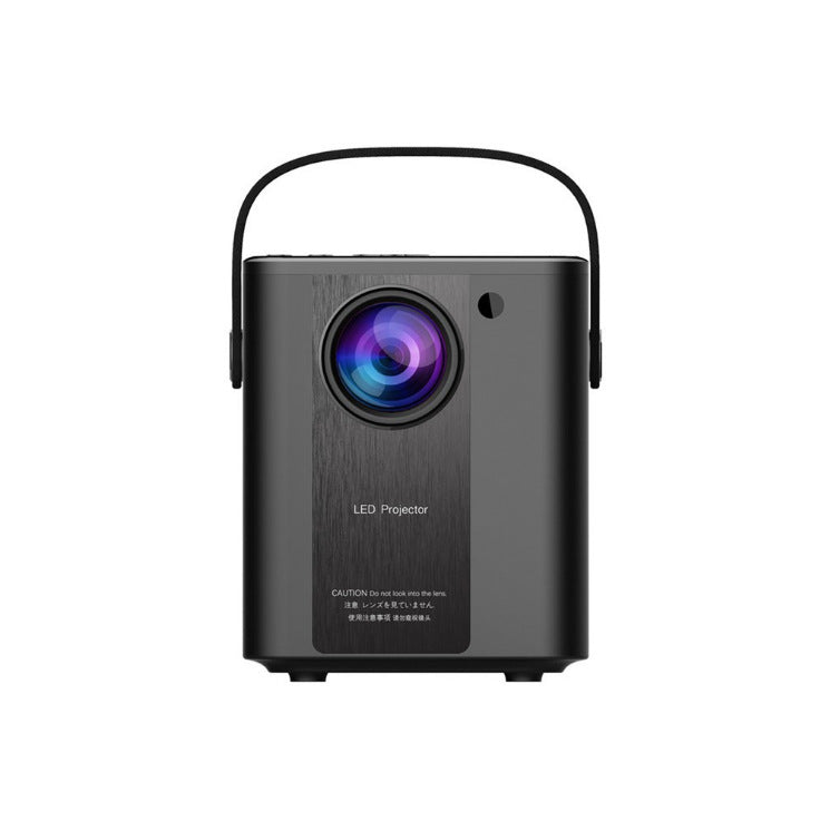 JMT-909706 Portable Mini HD Projector with Same Screen Functionality - Black & White Editions Available