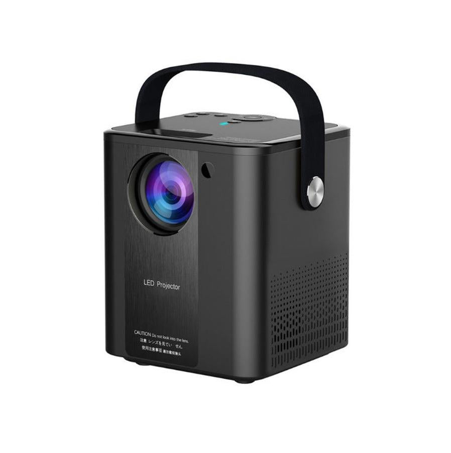 JMT-909706 Portable Mini HD Projector with Same Screen Functionality - Black & White Editions Available