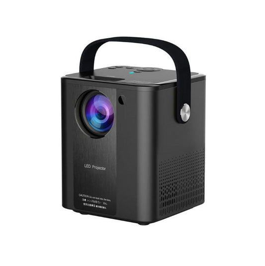 JMT-909706 Portable Mini HD Projector with Same Screen Functionality - Black & White Editions Available