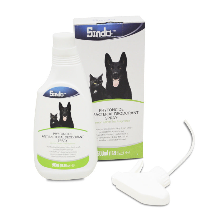 JMT-909770 Antibacterial Odor Neutralizer for Pets with Lemon Green Tea Extract - 500ml