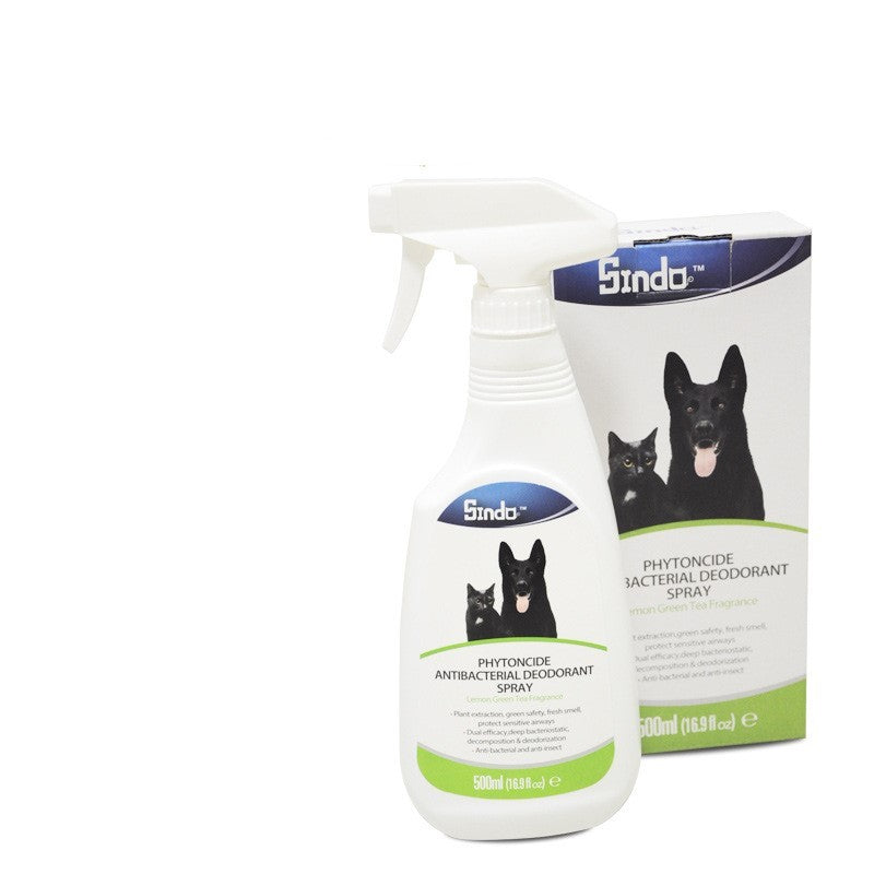 JMT-909770 Antibacterial Odor Neutralizer for Pets with Lemon Green Tea Extract - 500ml