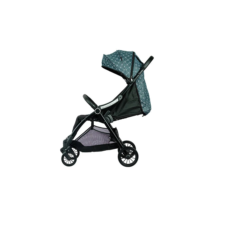 JMT-909834 Adjustable Baby Stroller with Five-Point Safety Harness and One-Click Folding Mechanism