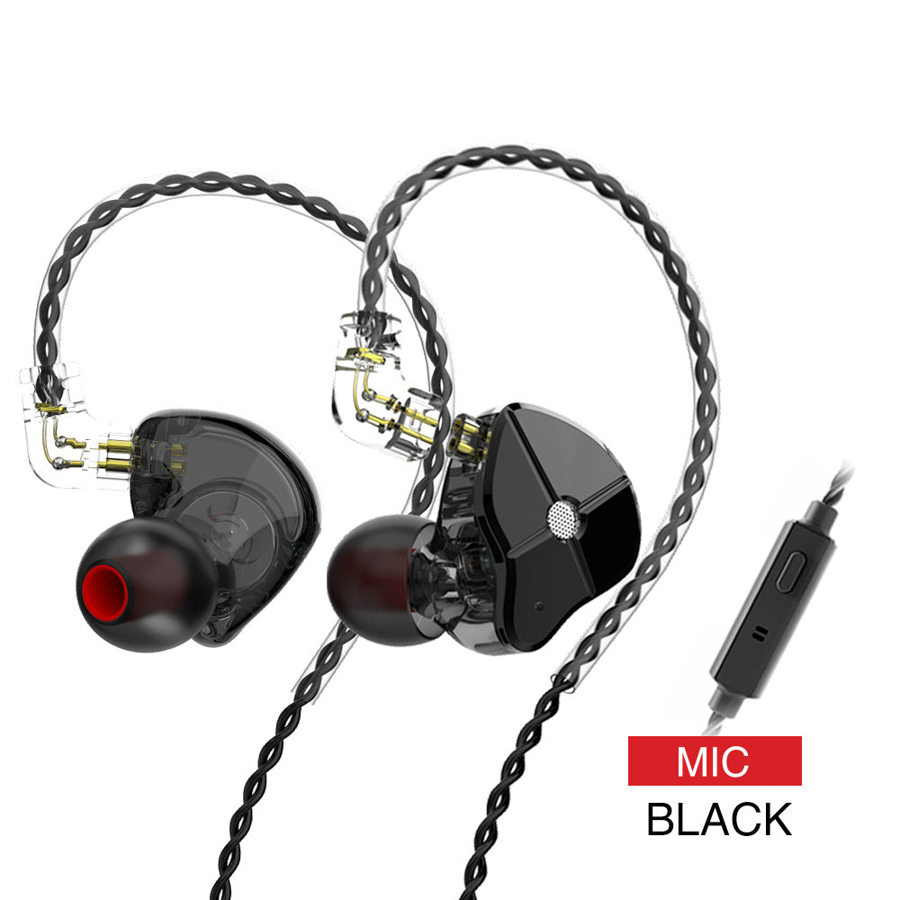 JMT-909834 TRN ST1 In-Ear Earphones with Hybrid Driver, Microphone Optional, 3.5mm Connector, 1.2m Cable Length