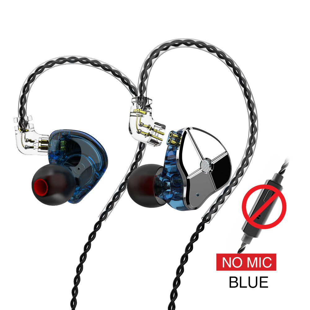 JMT-909834 TRN ST1 In-Ear Earphones with Hybrid Driver, Microphone Optional, 3.5mm Connector, 1.2m Cable Length