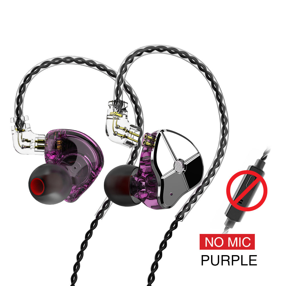 JMT-909834 TRN ST1 In-Ear Earphones with Hybrid Driver, Microphone Optional, 3.5mm Connector, 1.2m Cable Length