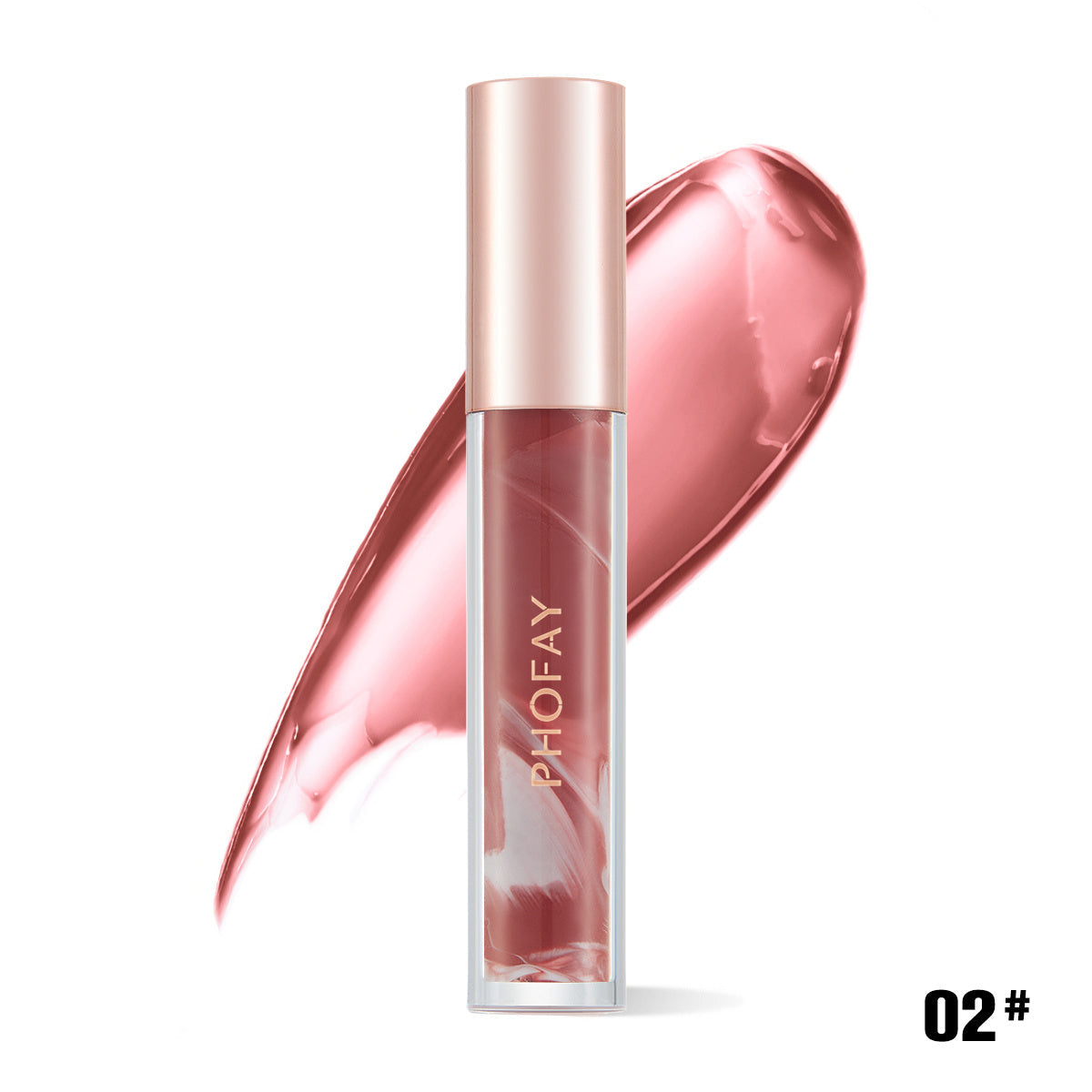 JMT-909962 Hydrating Rose Blooming Lip Gloss for Smooth and Moisturized Lips - 3.8 ML