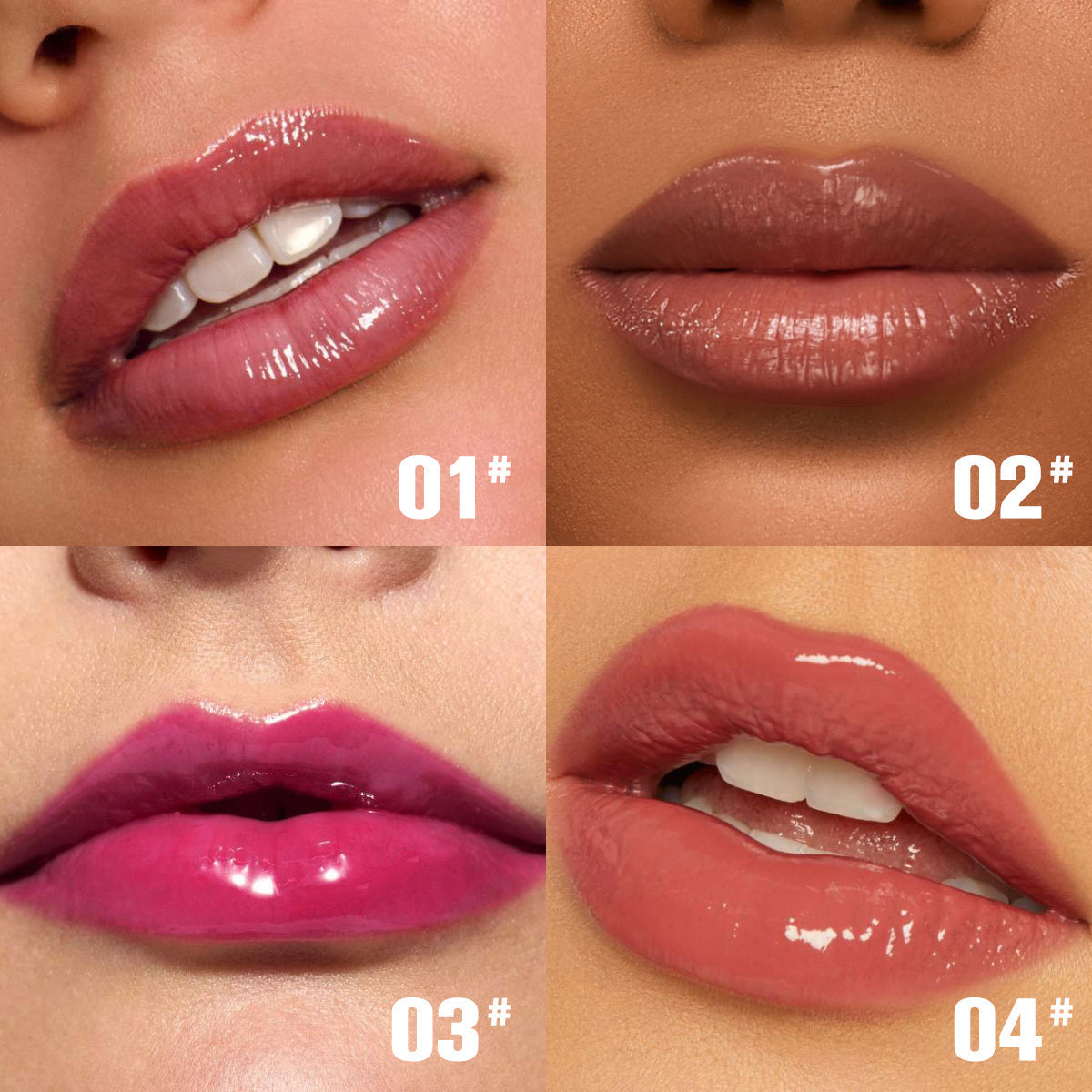 JMT-909962 Hydrating Rose Blooming Lip Gloss for Smooth and Moisturized Lips - 3.8 ML