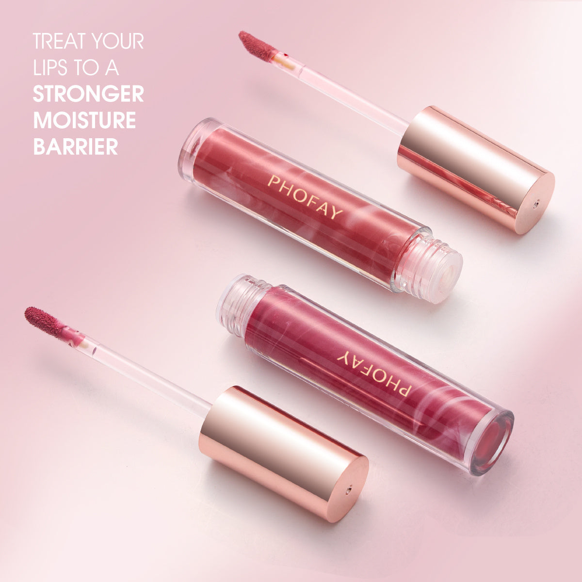 JMT-909962 Hydrating Rose Blooming Lip Gloss for Smooth and Moisturized Lips - 3.8 ML