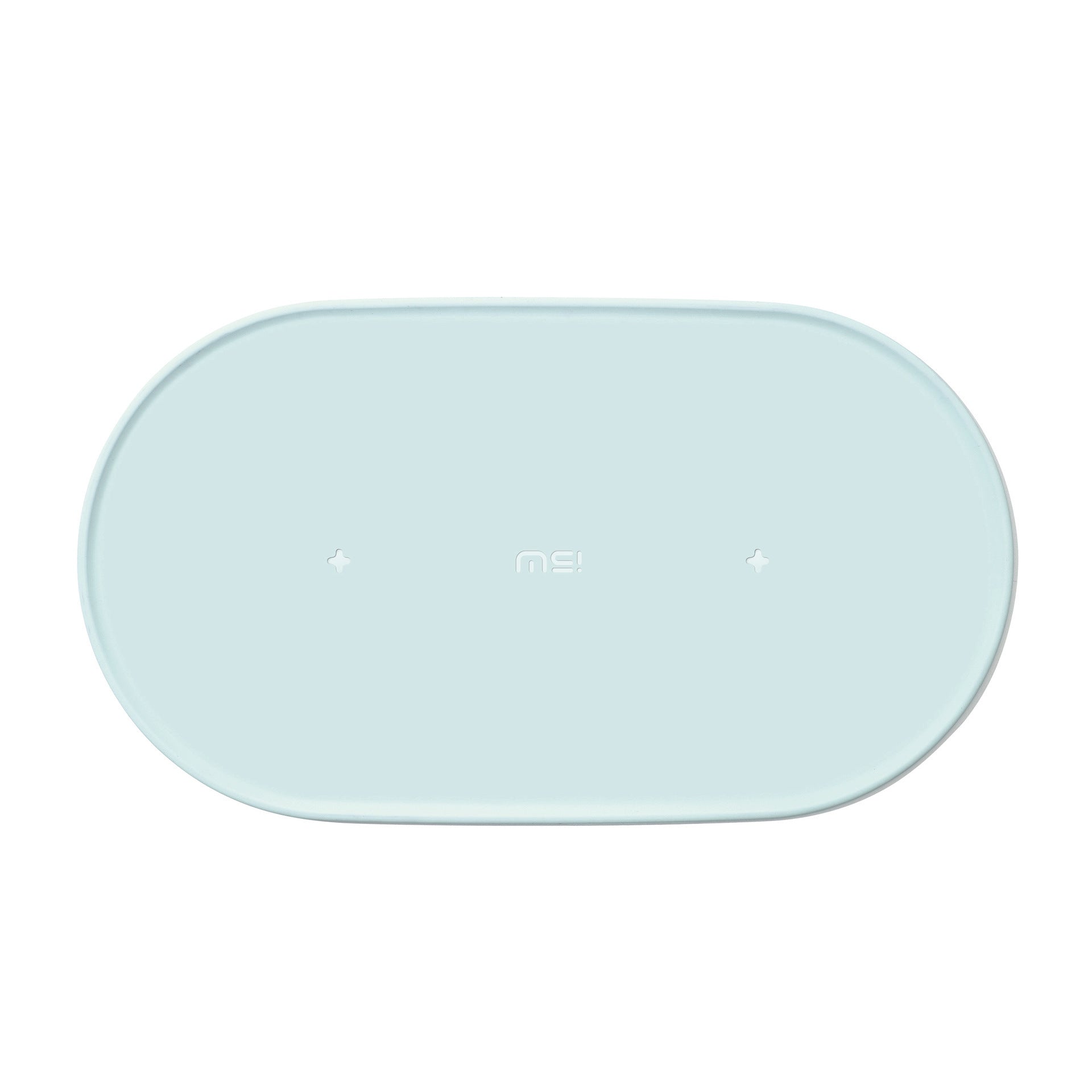 JMT-910154 Eco-Friendly Silicone Anti-Spill Placemat in Green - Non-Toxic and Slip-Resistant