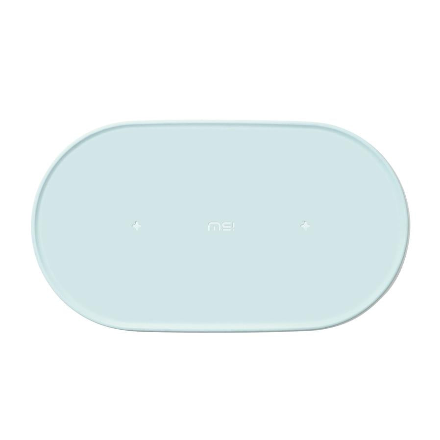 JMT-910154 Eco-Friendly Silicone Anti-Spill Placemat in Green - Non-Toxic and Slip-Resistant
