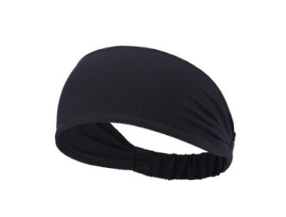 JMT-910218 Printed Bouquet Elastic Sports Headband for Yoga and Fitness