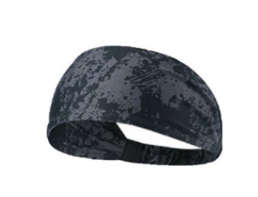 JMT-910218 Printed Bouquet Elastic Sports Headband for Yoga and Fitness