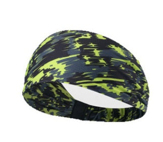 JMT-910218 Printed Bouquet Elastic Sports Headband for Yoga and Fitness