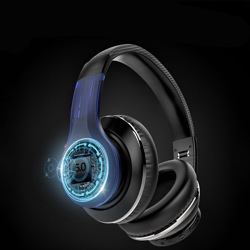 JMT-910346 Adjustable Active Noise Reduction Bluetooth Headset in Black with Red Accents