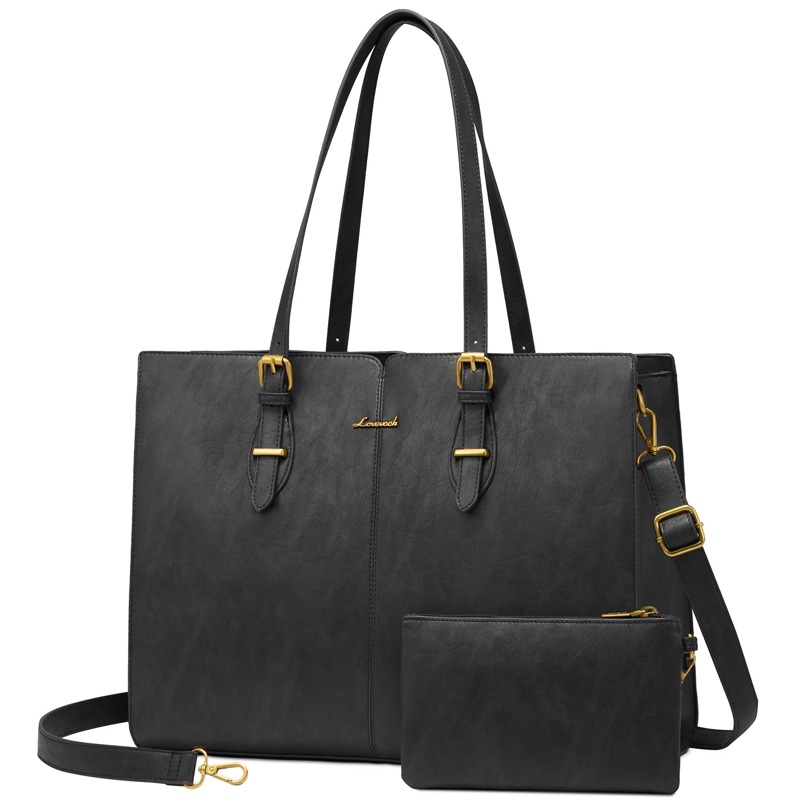 JMT-910666 Elegant PU Leather Handbag Set for Women - Multi-Purpose Shoulder and Crossbody Design