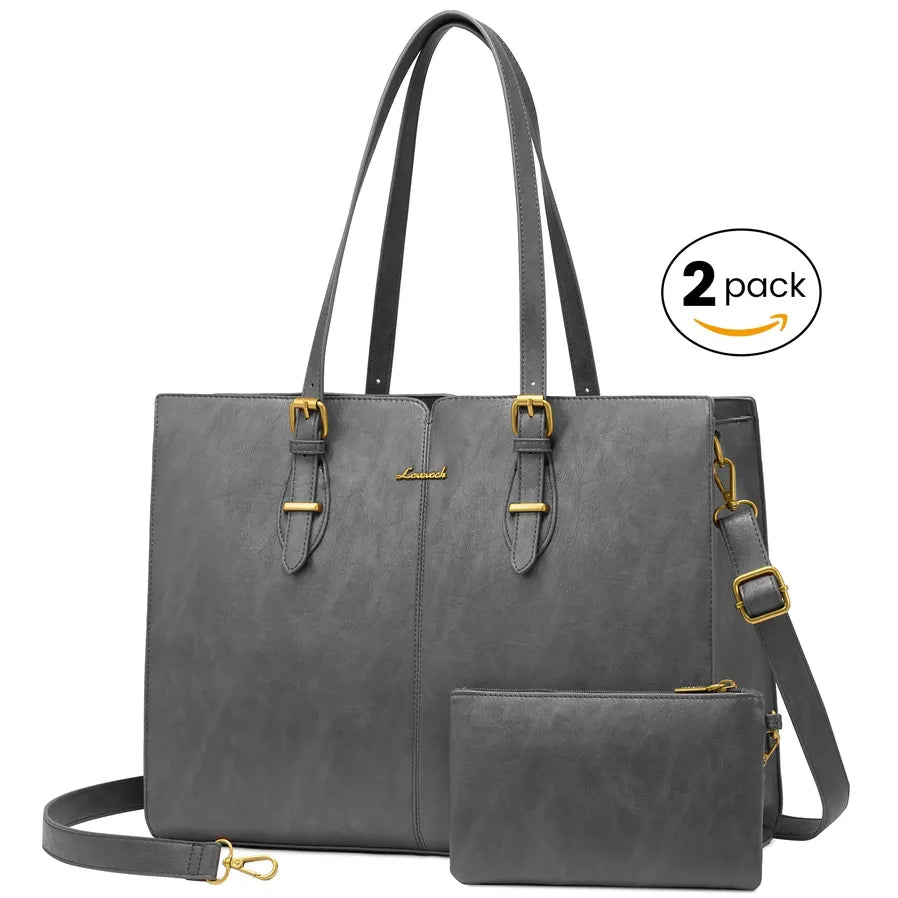 JMT-910666 Elegant PU Leather Handbag Set for Women - Multi-Purpose Shoulder and Crossbody Design