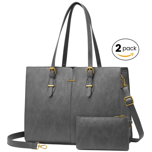 JMT-910666 Elegant PU Leather Handbag Set for Women - Multi-Purpose Shoulder and Crossbody Design
