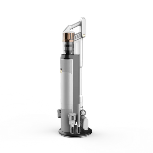 JMT-911306 Smart Self-Emptying Upright Vacuum Cleaner with Charging Station and Automatic Dust Collection